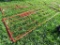11ft Heavy Duty Metal Gates w/Latch & Hinge