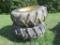 2 Tires and Snap on Rims 18.4-30