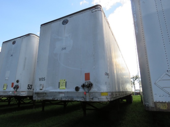 1998 Great Dane 48ft Van Trailer