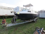 1989 Sunbird Boat & 1994 Quickload Trailer