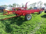 25ft T/A Round Bale Wagon