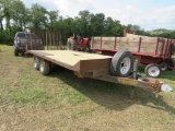 2002 Pequea 716 Deckover Trailer w/Ramp