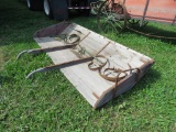 Early Wooden Snow Shovel