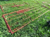 11ft Heavy Duty Metal Gates w/Latch & Hinge