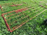 11ft Heavy Duty Metal Gates w/Latch & Hinge