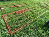 11ft Heavy Duty Metal Gates w/Latch & Hinge