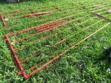 11ft Heavy Duty Metal Gates w/Latch & Hinge
