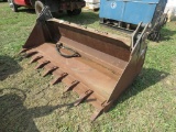 84inch QT Bobcat Tool Bucket
