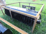 NEW QT Wolverine 72inch Power Angle Brooms