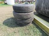 4 Goodyear 11R17.5 Tires