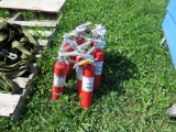 Lot of Fire Extinguishers