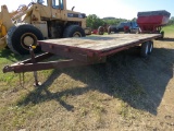22ft Flatbed Trailer