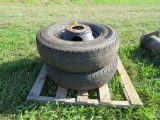 2 Tires and Rims