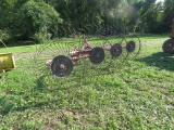 3pth 4 Wheel Rake