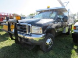 2004 Ford F550XL Super Duty Truck w/Blizzard Snowplow