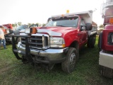 2004 Ford 550XLT Super Duty Truck w/Snowplow & 10ft Dump Box