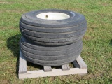 2 Tires and Rims 10.00-15SL