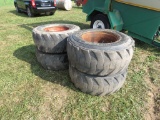 4 Tires and Rims 12-16.5