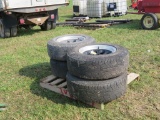 4 Tires and Rims 265/70R17