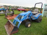 NH TZ22DA Compact Tractor w/10LA Loader