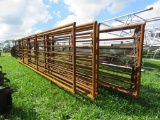 10 Heavy Duty 24ft Free Standing Pipe Gates
