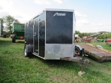 2007 Homestead Patriot 10ft Enclosed Trailer