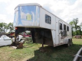 2008 American Spirit Gooseneck Horse Trailer