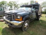 1999 Ford 550 Dump Truck w/Thick 9ft Dump Box