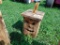 Small Wooden Jack O Lantern Boy