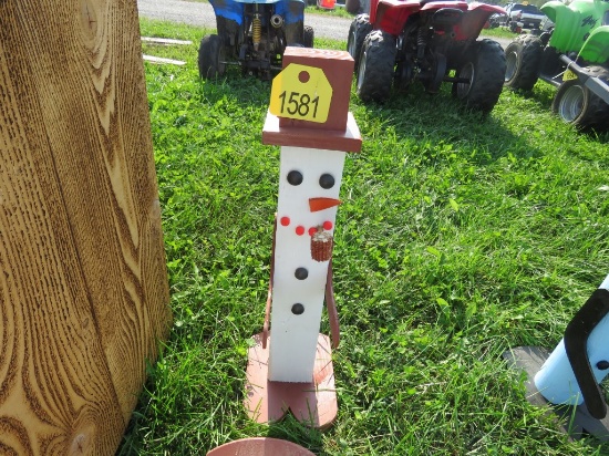 Wooden Snowman