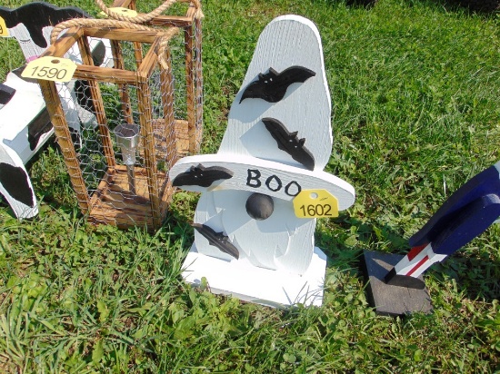 Wooden Ghost Gnome