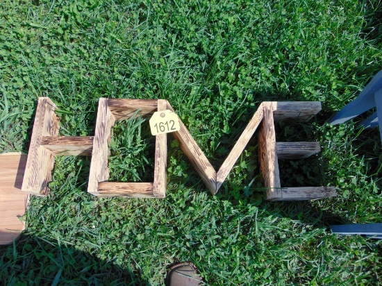 Wooden Home Sign