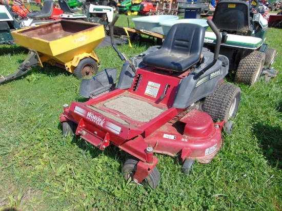 White Zero Turn Mower w/50inch Deck
