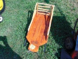 Decorative Wooden Runner Sled