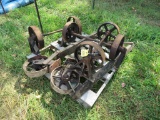 Skid of Dolly Wheels