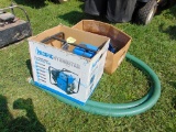 Pacific 2inch Water Pump w/Hard & Soft Hose