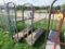Steel cart with shelf
