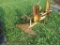 One bottome plow
