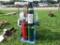 Victor torch set with gauges, handle, cart and full tanks
