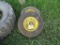 2 tires with rims 4.80/8/3.75