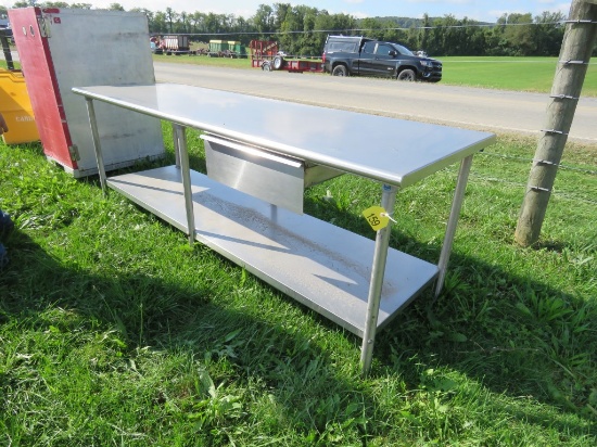 8ft SS table