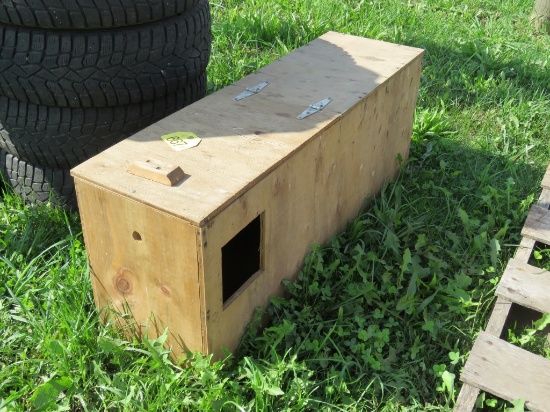 Barn owl nesting box