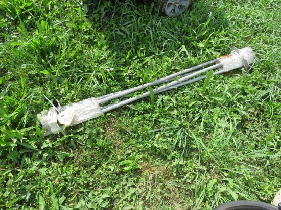 Fence post anchors