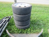 4 tires and rims 22.5-40R18