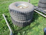 2 Tires and rims 33x12.50R15