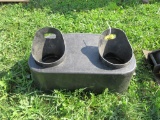 Calf bucket holder