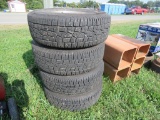4 tires with rims 265-75-16