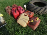 7 gas cans