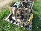 Skid of wacker packer and parts