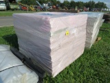 Pallet of ceiling tiles